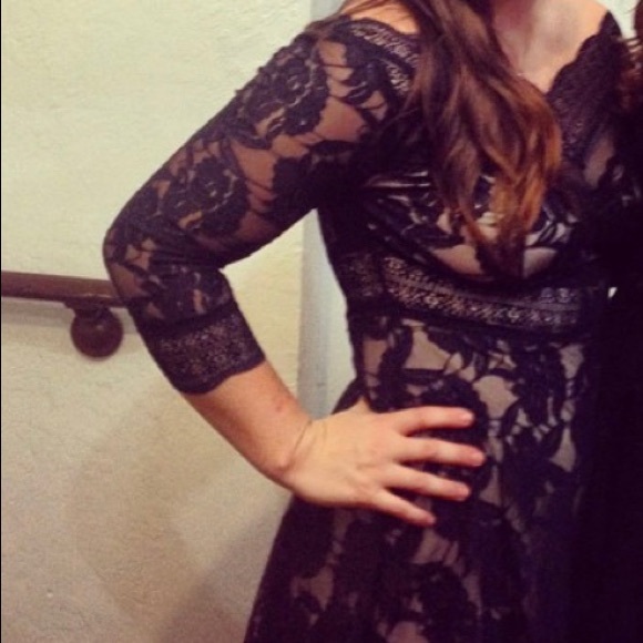 Free People black lace dress - Picture 7 of 7